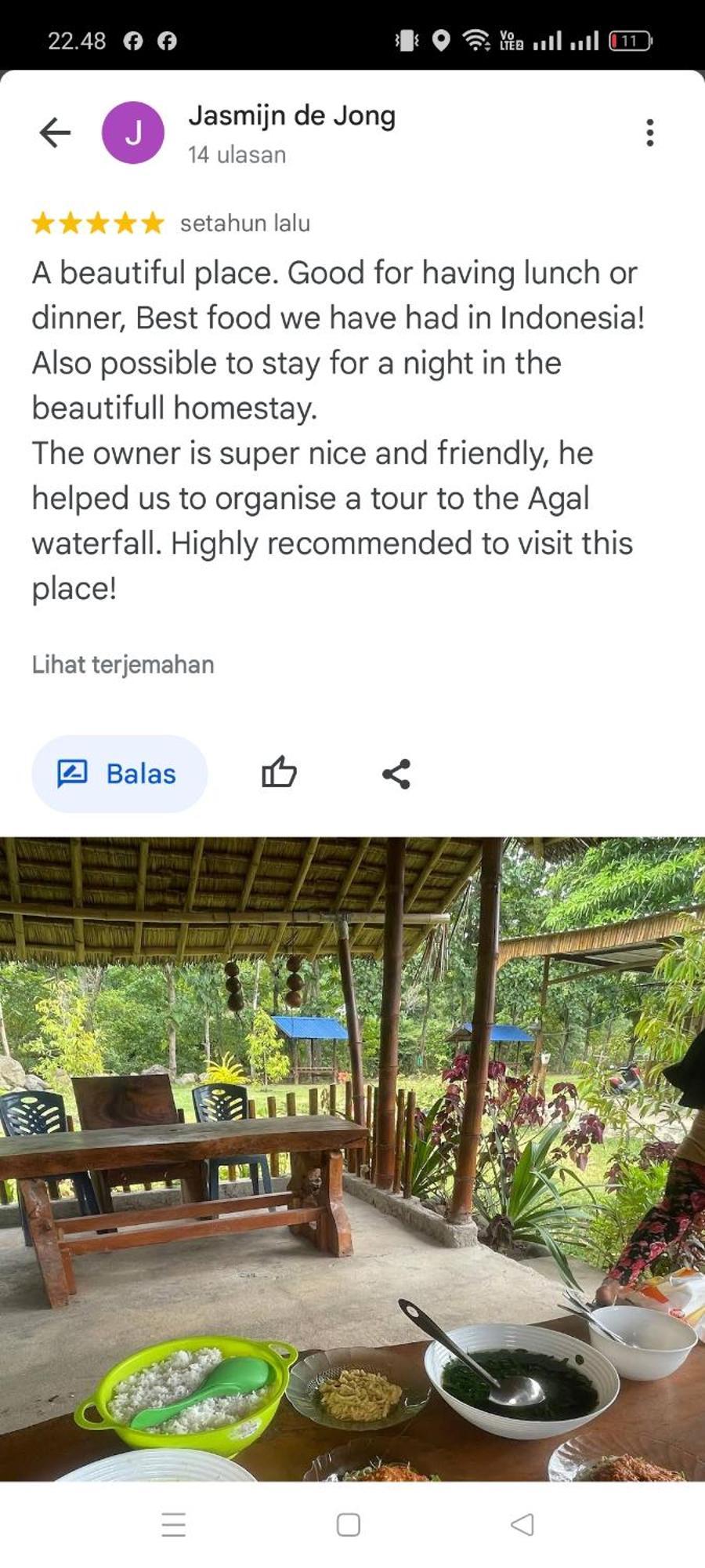 Tiu Batu Homestay Alas Exterior photo